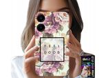 Custodia Per Samsung Galaxy A06 5G - Design Floreale, Donne Alla Moda + Vetro