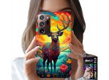 Custodia Per Samsung Note 20 Ultra - Disegni Colorati Cervi Alci Animali Della Foresta
