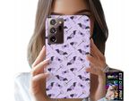 Custodia Per Samsung Note 20 Ultra - Design Alla Moda Cuori A Forchetta Fiocchi Arco