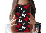 Custodia Per Samsung Galaxy A41 - Fiocchi Di Topo Rossi E Bianchi, Disegni