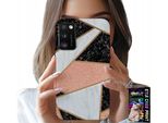 Custodia Per Samsung Galaxy A41 - Elegante Design Alla Moda + Vetro
