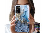 Custodia Per Samsung Galaxy A41 - Design Femminile In Marmo + Vetro