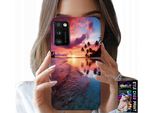 Custodia Per Samsung Galaxy A41 - Spiaggia Vacanza Isola Bella Vista + Vetro