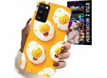 Custodia Per Samsung Galaxy A41 - Custodia Per Uovo Dolce Sorridente + Pellicola