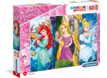 Clementoni Puzzle 60 Gab Maxi Princess 26416
