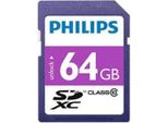 Philips FM64SD55B - Scheda Di Memoria Flash - 64 Gb - Classe 10 - Sdxc