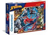 Puzzle Maxi Superkolor Spiderman - Clementoni 104 Pezzi