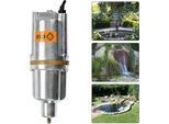 Pompa A Membrana 350 Watt Pompa Per Laghetto 1.020 L/H Pompa Per Pozzo Con Prevalenza Di 70 Metri Pompa Sommersa Pompa Per Giardino Pompa Per Acqua