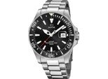 Jaguar J860/D Pro Diver Orologio Da Uomo In Acciaio Inossidabile Con Data Argento