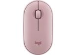 Logitech Pebble M350 - Mouse - Ottico - 3 Pulsanti - Senza Fili - Bluetooth, 2,4 Ghz