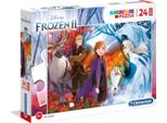 Clementoni Regno Di Ghiaccio Puzzle 2 Maxi 24 Pezzi