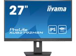 Iiyama Prolite XUB2792HSN-B5 - Monitor Led - 68,6 Cm (27") - 1920 X 1080 Full Hd (1080P) @ 75 Hz - Ips - 250 Cd/M² - 1000:1 - 4 Ms - Hdmi, Displayport, USB-C - Lautsprecher - Mattschwarz"