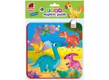 Puzzle Magnetici In Schiuma. Dinosauri