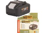 Baterie AkumuláTorová 20V Li-Ion, 8000Mah Procraft 20/8 | 20/8, 6973934253016