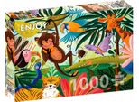 Enjoy Puzzle Nella Giungla 1000 Pezzi