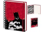 Pyramid Dc Comics Batman Taccuino Con Copertina Rigida A5 Rosso Rosso Taglia Unica