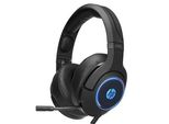 Hp DHE-8003, Cuffie Con Microfono, Controllo Del Volume, Nero, 7.1 Surround (Virtuale), Retroilluminate, Usb
