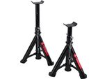 Awtools Cavalletti Pieghevoli Per Auto / Cavallette 2 Pezzi 2 Tonnellate 270 - 365 Mm