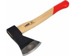 Awtools Ascia Da Carpenteria 0,8 Kg Manico In Legno Schwarze Linie