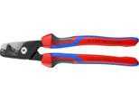 Knipex Stepcut Xl Kabelschere 95 12 225 Rot/Blau LäNge 225Mm (95 12 225)