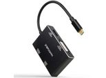 Hub USB-C Nanocable 10.16.4307 Nero