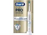 Braun Oral-B Pro 3 3000 Spazzolino Elettrico Crossaction Bianco Edizione Speciale Olympia
