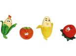 Beeztees Fruit Jammi - Gioco Per Cani - Vinile - Colori Assortiti