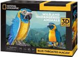 Cubic Fun 3D Puzzle National Geographic Bedrohte Tiere - Hyazinth-Ara (Spielzeug - Puzzle)