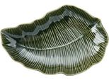 Ciotola Da Portata Mikasa Jardin In Gres A Forma Di Foglia, 30 Cm, Confezione Regalo
