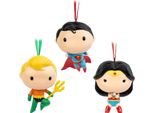 Erik Editores Dc Comics Superman Wonder Woman Aquaman E Set Di 3 Decorazioni Di Natale Multicolore Taglia Unica
