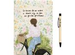 Erik Editores Ana Marin Set Notebook Premium A5 Con Penna Multicolore Multicolore Taglia Unica