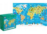Puzzle 250 Kids 5 Weltkarte - (Spielzeug, Puzzle)
