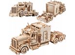 Bella Idea Puzzle In Legno Modello 3D Camion E013