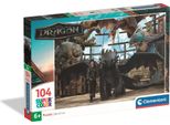 Clementoni Puzzle 104 Supercolor - Come Addestrare Il Tuo Drago 25079
