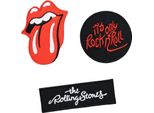Erik Editores The Rolling Stones Set Di 3 Toppe Multicolore Taglia Unica