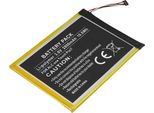 Avizar, Batteria Di Ricambio Per Tablet Alcatel One Touch Pixi 7 Li-Polymer 2800Mah, Nero / Giallo