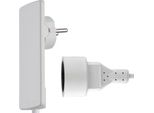 Schulte Evoline Plug 01.551 Spina Piatta Da 1,5 M Con Presa Di Accoppiamento Nera.
