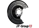 Jp Group 1264300100 - Oe 90498290 Piastra Di Ancoraggio, Asse Posteriore Per Meriva B (S10), Astra G, Zafira A, Zafira B, Combo, Meriva (X03), Combo Tour, Astra H