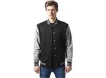 Urban Classics - Giacca College 2-TONE Nero / Grigio - M