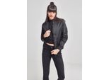 Urban Classics - Giacca Bomber Basic Da Donna, Nero - Xs