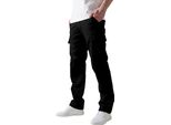 Urban Classics - Tubo Cargo In Pelle Nera - W40