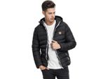 Urban Classics Giacca Invernale A Bolle D'aria Basic Blackwhiteblack-S