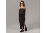 Urban Classics Kleid Donna Vestito A Fascia In Viscosa Nero-S