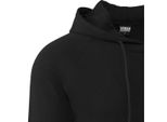 Urban Classics Felpa Con Cappuccio In Spugna A Forma Lunga Nero-S
