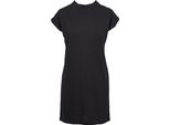 DáMské šAty Urban Classics Ladies Turtel Extended Shoulder Dress Nero - 4XL