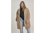 Urban Classics - Donna Cappotto Oversize In Sherpa Sabbia - S
