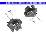 Ate 24.9936-0036.5 - Oe 203 423 20 98 Pinza Freno Per Classe C (W203), Classe C (CL203), Classe C (S203), Clk (C209), Clk (A208), Clk (A209), Classe Clc (CL203), Slk (R171)