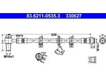 Ate 83.6211-0535.3 - Oe 163 420 25 48 Tubo Freno Per Classe M (W163)