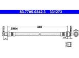 Ate 83.7705-0342.3 - Oe 129 428 10 35 Tubo Freno Per Sl (R129)