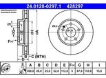 Ate 24.0128-0297.1 - Oe 447 421 03 12 Disco Freno Per Vito (W447)